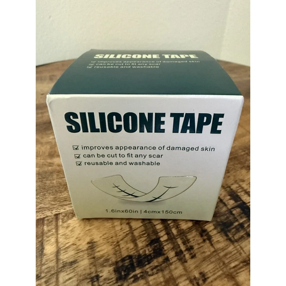 Medical Grade Silicone Scar Tape Roll 60 inches long 1.6